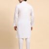 Men's Casual Kurta Pajama Set Regular Fit Traditional Dress Yoga Outfit-White