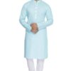 Mens Cotton Blend Kurta Pyjama Set - Classic Ethnic Attire for Timeless Style and Cultural Celebrations || Solid Plain Full Sleeves Kurta Pyjama Set