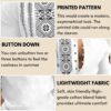 Men's Cotton Blend Mandarin Collar Self One Design Full Sleeve Casual Short Kurta-White