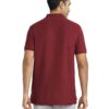 Men's Nova 100% Combed Cotton Regular Fit Polo T-Shirt-Red