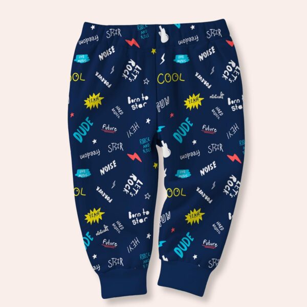 minicult Cotton Pajama Pants with All Over Print for Boys and Girls (Multicolor Designs)(Pack of 5)
