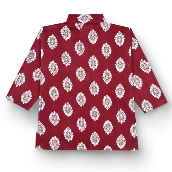 mustmom Baby Ethnic Wear Festival Organic Cotton Soft and comfortable Dhoti Kurta Set Saraswati Puja Dress Panjabi for Kids Boy Girls