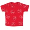 NammaBaby Girls' Pure Hoseiry Cotton T-Shirt Girls Top Tshirt for Girls - Multipack