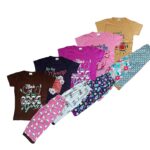 NewLadiesZone Girls Cotton Casual T shirt set of 5 PCS