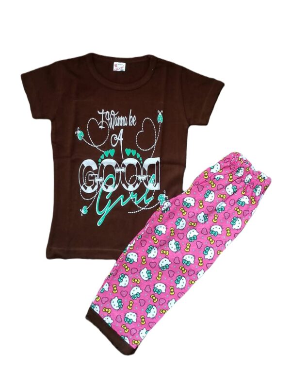 NewLadiesZone Girls Cotton Casual T shirt set of 5 PCS