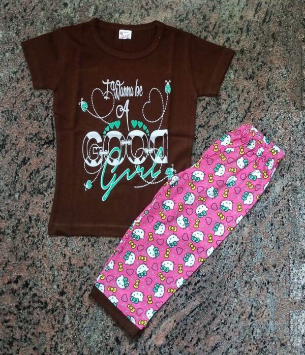 NewLadiesZone Girls Cotton Casual T shirt set of 5 PCS