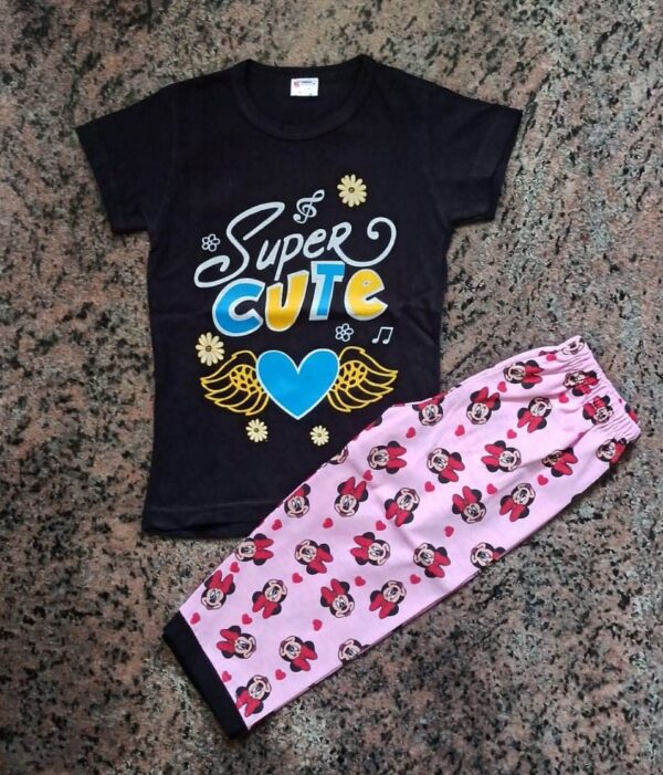 NewLadiesZone Girls Cotton Casual T shirt set of 5 PCS