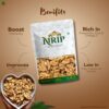 NRIP Deluxe 100% Natural Dried California Walnut Kernels, 200g