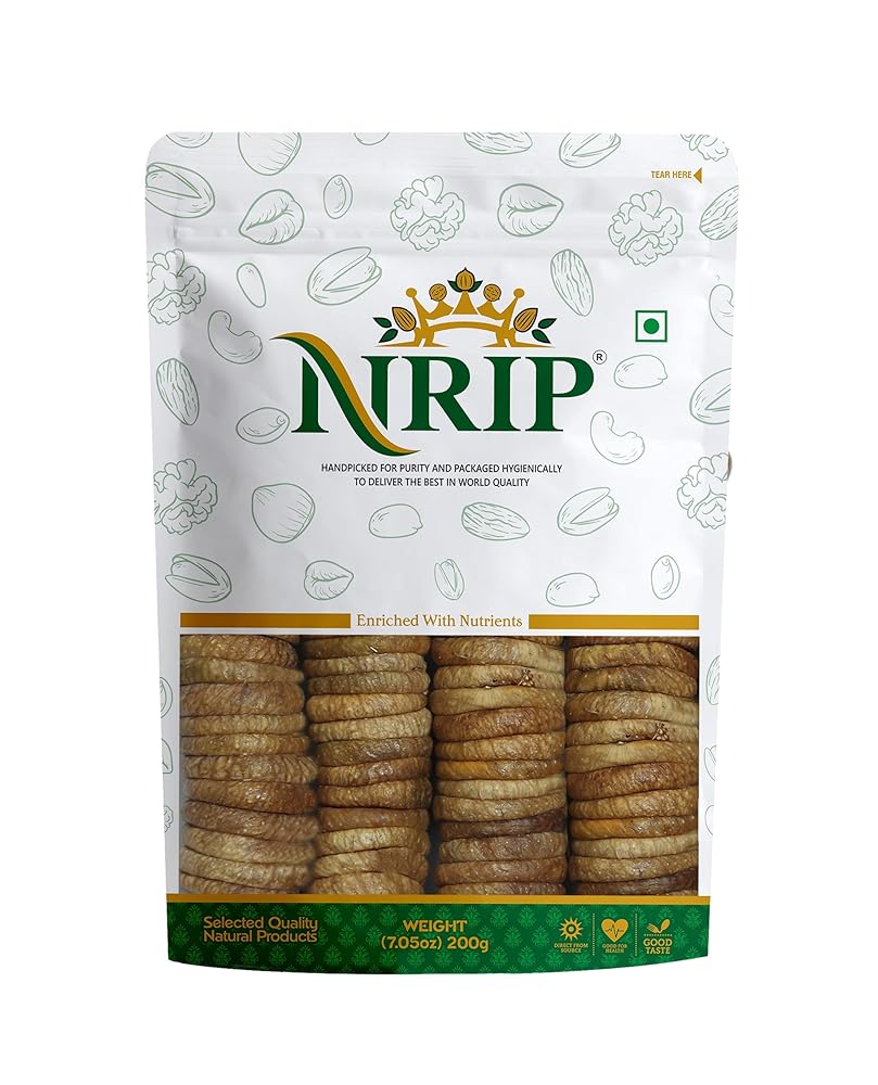 NRIP Premium Afghani Anjeer, Dried, 200g
