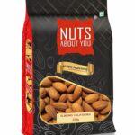 Nuts About You Premium ALMONDS, 200 g | New Crop | Premium | 100% Natural | Badam | Fresh & Crisp |