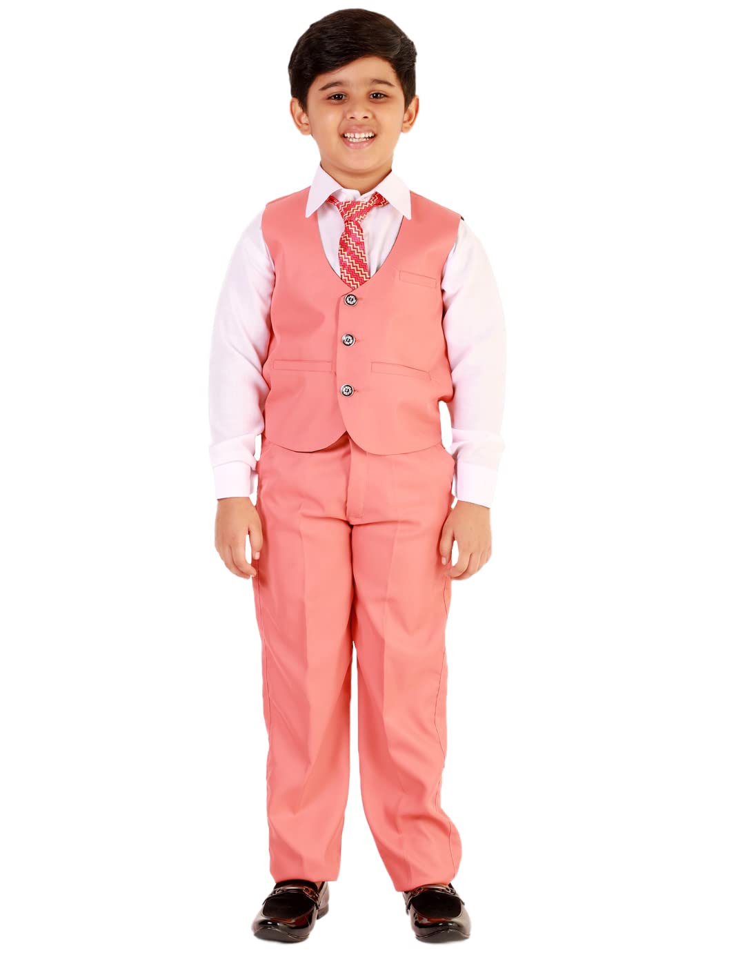 Pro-Ethic Style Developer 3 Piece Suit for Boys | Kids Wear Suit Set Coat, Pant, Tie & Shirt