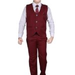 Pro-Ethic Style Developer 3 Piece Suit for Boys | Kids Wear Suit Set Coat, Pant, Tie & Shirt