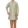 Pro-Ethic Style Developer Handloom Jacquard Silk Kurta Set for Boys | Traditional Ethnic Wear | Indian Dress for Kids | Pack of 1 (S-117)