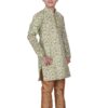 Pro-Ethic Style Developer Handloom Jacquard Silk Kurta Set for Boys | Traditional Ethnic Wear | Indian Dress for Kids | Pack of 1 (S-117)
