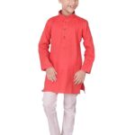Pro-Ethic Style Developer Indian Cotton Kurta Set For Boys | Traditional Kids Ethnic Wear | Pack of 1 (, S-101) (15-16 Y)