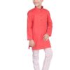 Pro-Ethic Style Developer Indian Cotton Kurta Set For Boys | Traditional Kids Ethnic Wear | Pack of 1 (, S-101) (15-16 Y)