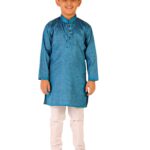 Pro-Ethic Style Developer Indian Cotton Kurta Set For Boys | Traditional Kids Ethnic Wear | Pack of 1 (, S-101) (15-16 Y)