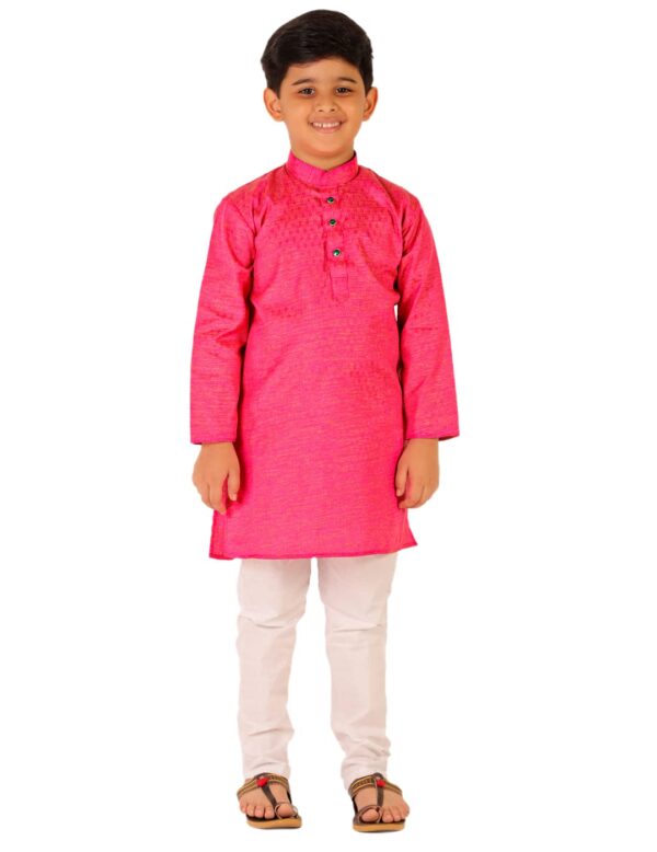 Pro-Ethic Style Developer Indian Cotton Kurta Set For Boys | Traditional Kids Ethnic Wear | Pack of 1 (, S-101) (15-16 Y)
