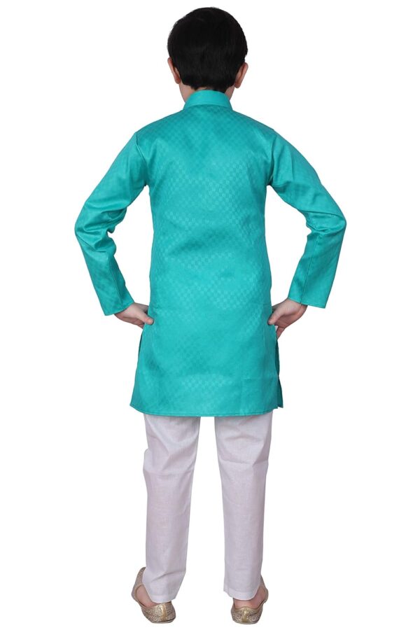 Pro-Ethic Style Developer Indian Cotton Kurta Set For Boys | Traditional Kids Ethnic Wear | Pack of 1 (, S-101) (15-16 Y)