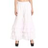 Shararat Women's Plain Gherkalis Palazzo (Free Size - 28 to 42 Inch)|| Featured in Shark Tank India ||