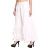 Shararat Women's Plain Gherkalis Palazzo (Free Size - 28 to 42 Inch)|| Featured in Shark Tank India ||