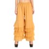 Shararat Women's Plain Gherkalis Palazzo (Free Size - 28 to 42 Inch)|| Featured in Shark Tank India ||
