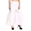 Shararat Women's Plain Gherkalis Palazzo (Free Size - 28 to 42 Inch)|| Featured in Shark Tank India ||