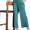 SIRIL Women's Lycra Regular Fit Trouser Pant for Office School Formal Casual Daily Use