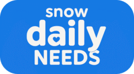 snow daily needs logo