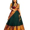 South indian Traditional Unstitched Narayanpet Half Sareee