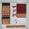 South indian Traditional Unstitched Narayanpet Half Sareee