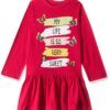 T2F Girls Knee-Length Casual Dress