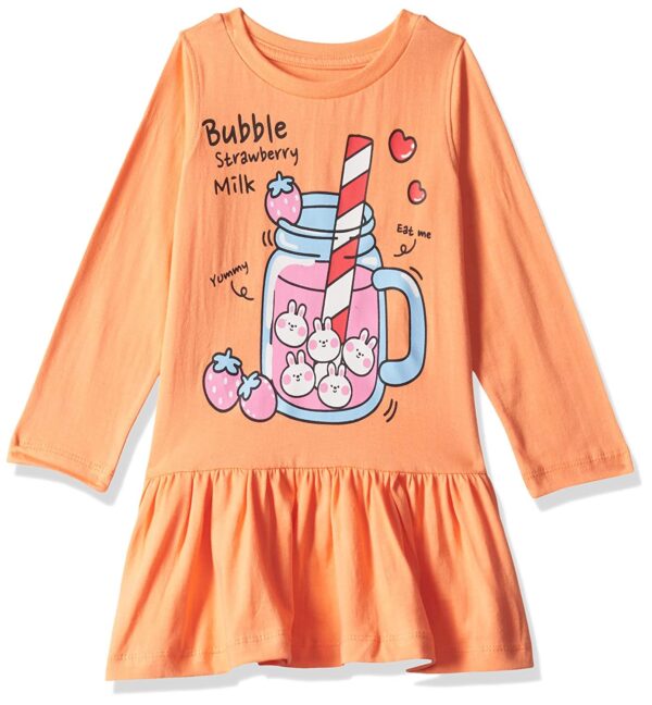 T2F Girls Knee-Length Casual Dress