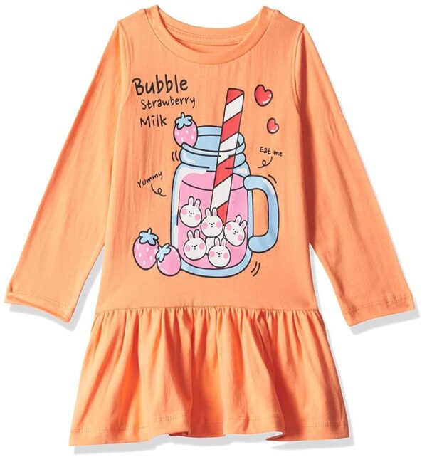 T2F Girls Knee-Length Casual Dress