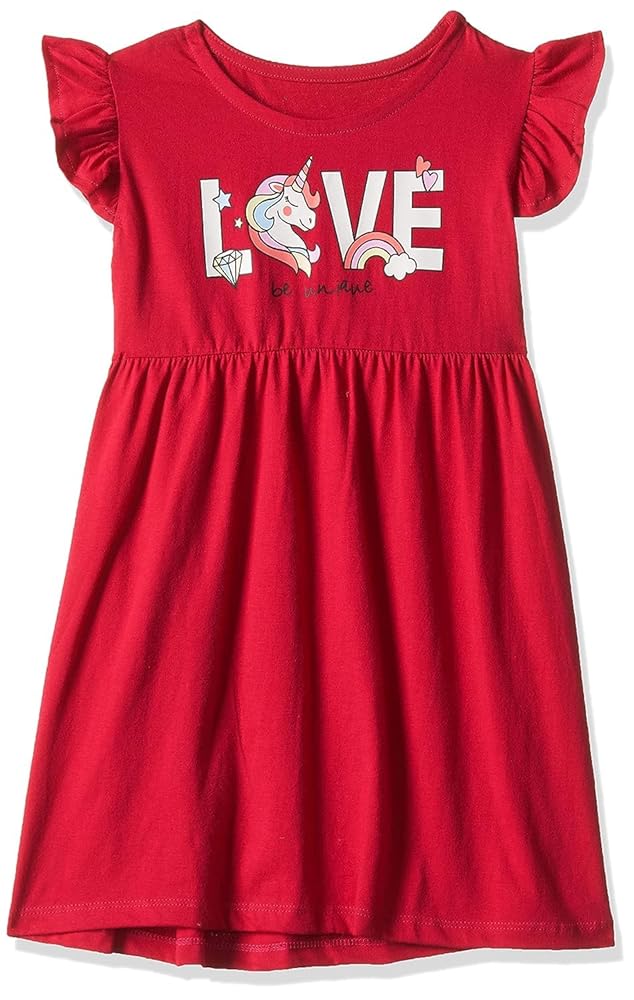 T2F Girls Knee-Length Casual Dress