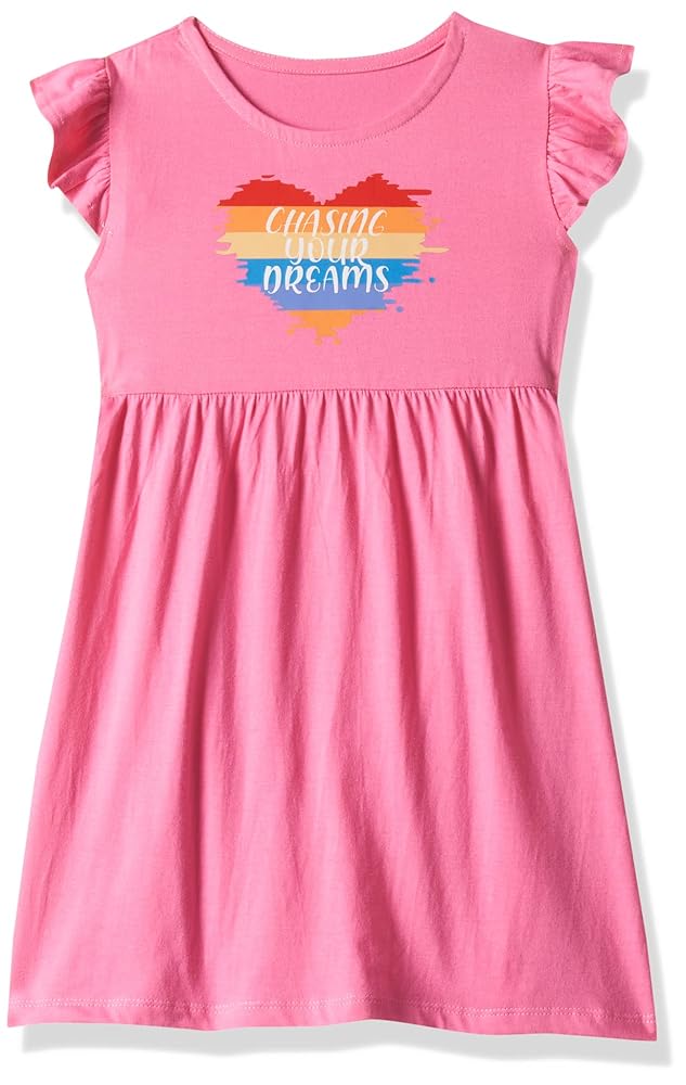 T2F Girls Knee-Length Casual Dress