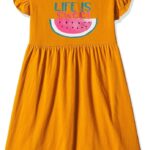 T2F Girls Knee-Length Casual Dress