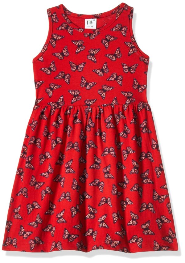 T2F Girls Knee-Length Casual Dress(Pack of 3)