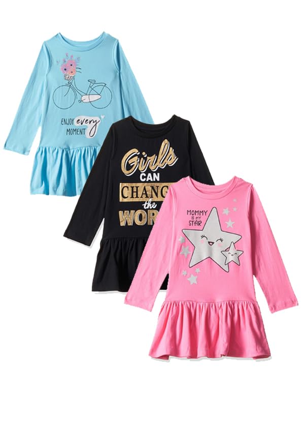 T2F Girls Knee-Length Casual Dress