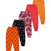 T2F Girl's Regular Fit Mid Rise Track Pant