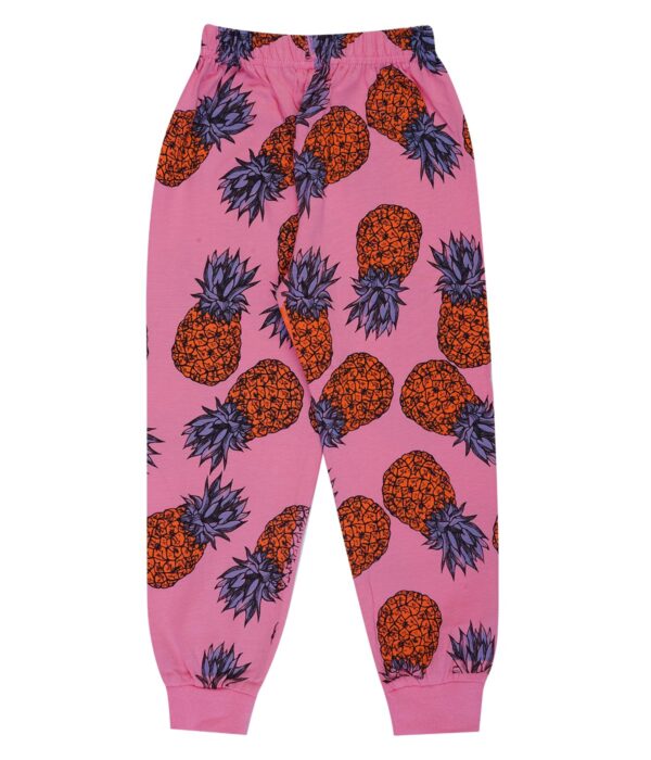 T2F Girl's Regular Fit Mid Rise Track Pant