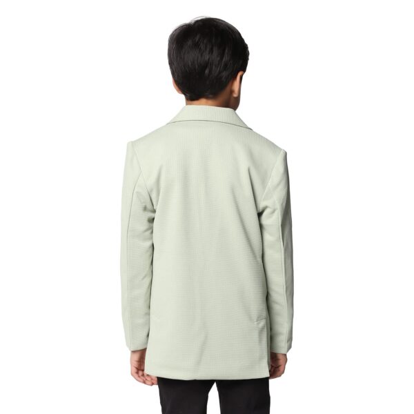 TAHVO Blazer for Boys | Lycra Blend Regular Fit with Notched Lapel and Side Vents
