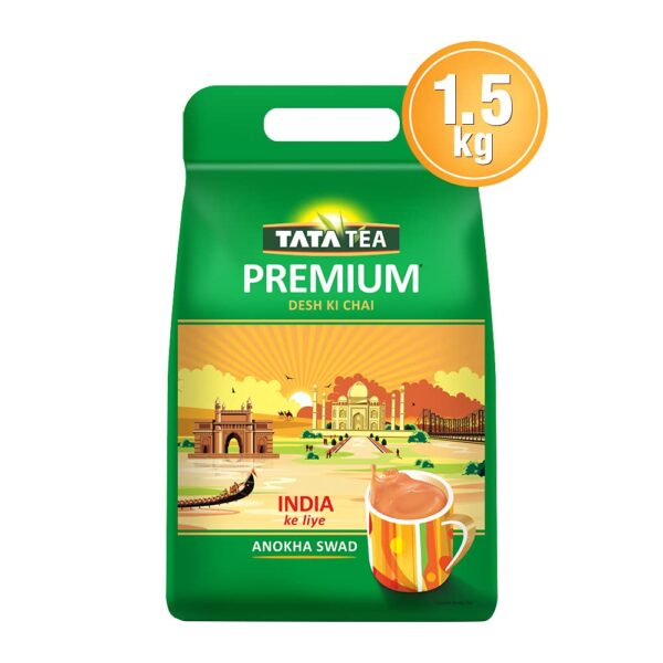 Tea Premium 1.5kg, Desh Ki Chai, Unique Blend Crafted For Chai Lovers Across India, Black Tea, Loose Leaves
