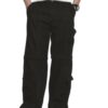 The Indian Garage Co Men Baggy Solid Mid-Rise Convertible Cargo Denim