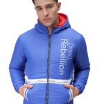 The Indian Garage Co Men Slim Fit Mix & Match Puffer Jackets