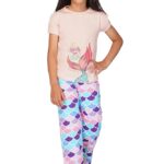 TotzTouch Baby Girl's Cotton Printed Pyjama Set Pack of 1