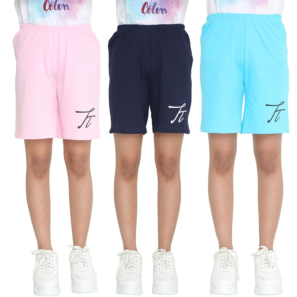 TotzTouch Kids Girls Shorts | Baby Girls Shorts Cotton Bottoms Summer Style