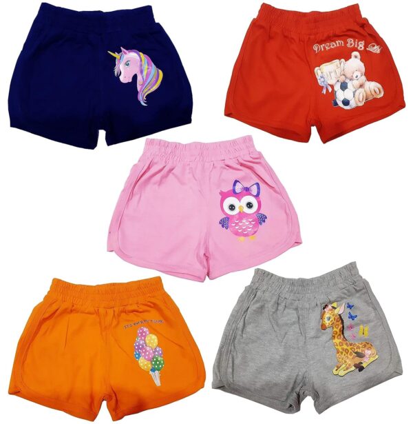 TotzTouch Kids Girls Shorts | Baby Girls Shorts Cotton Bottoms Summer Style