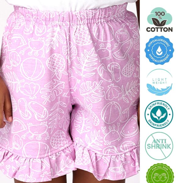 TotzTouch Kids Girls Shorts | Baby Girls Shorts Cotton Bottoms Summer Style