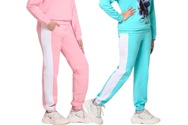 TotzTouch Printed Cotton Girls Pyjama Pants/Hypoallergenic Girl Pajamas for Day & Night Regular Wear/Elastic Waist/Non Shrink/Fade Pajama Pant (Pyjama Size Option 6 Month To 16...